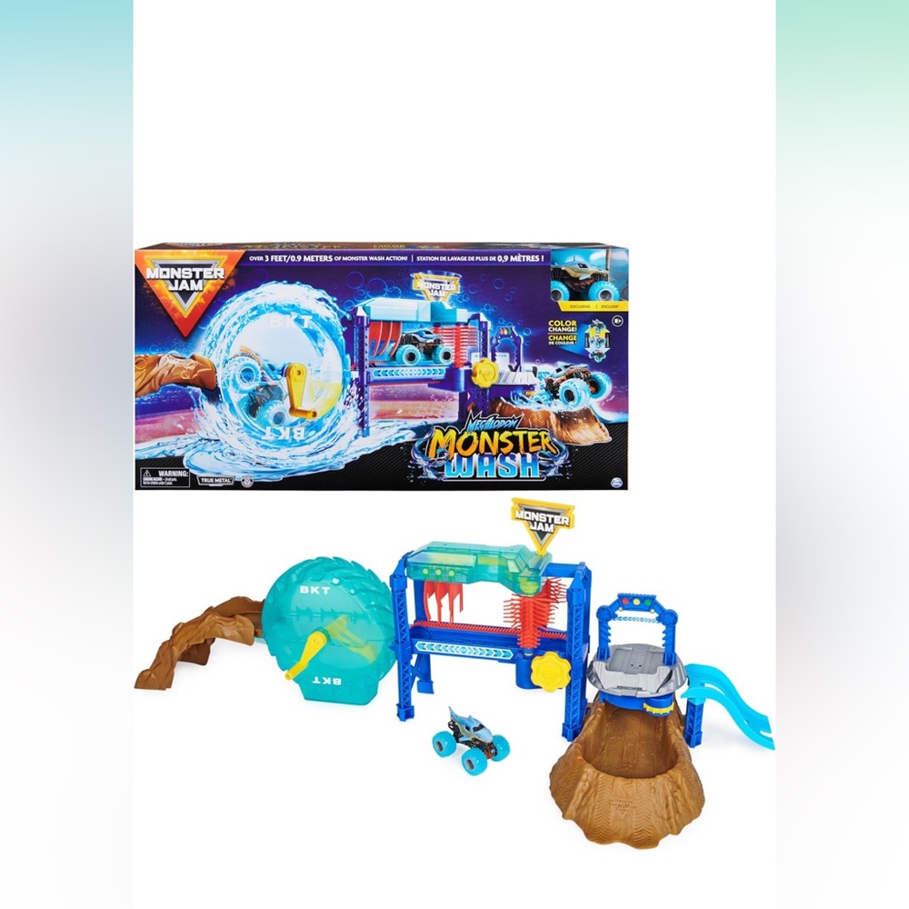 Monster Jam Megalodon Monster Wash Playset